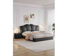 سرير الأناقة الفرنسية: تصميم عصري وبسيط